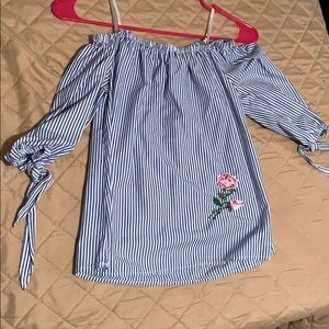 Off the shoulder top